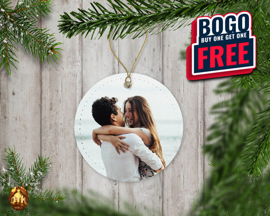 BOGO Custom Canvas Circle Ornaments