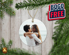BOGO Custom Canvas Circle Ornaments