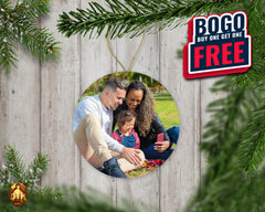 BOGO Custom Canvas Circle Ornaments