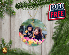 BOGO Custom Canvas Circle Ornaments