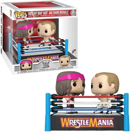 Funko POP! WWE: Bret "Hitman" Hart & Shawn Michaels (2-Pack)