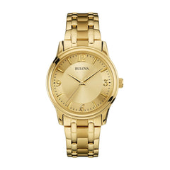 Custom Bulova Men's Classic Gold Watch