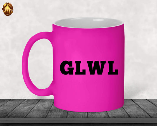 Getting Lit with Linda - 11oz Neon Pink Mug