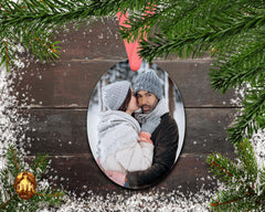 Custom Acrylic Oval Ornament