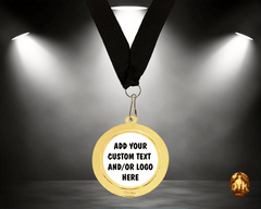 Custom 2.75" Pickleball Medals