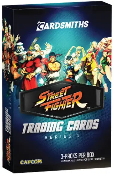 Street Fighter Trading Cards - Series 1 Collector Box - Cardsmiths 2023