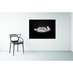 12x18-MOUNTEDCANVAS DISCIPLINE DEDICATION DETERMINATION mockup