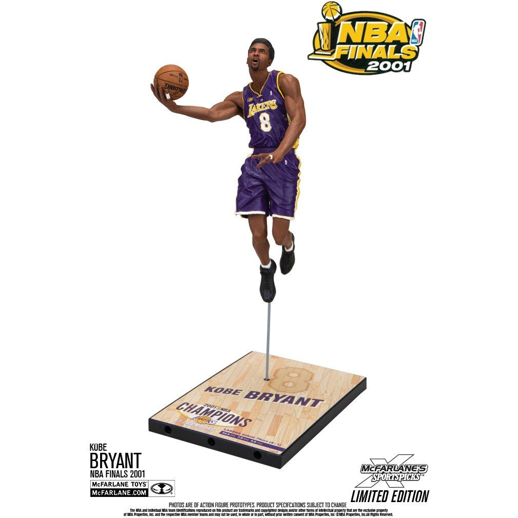 Limited Edition NBA Finals 2001 Kobe Bryant figure - otkworld
