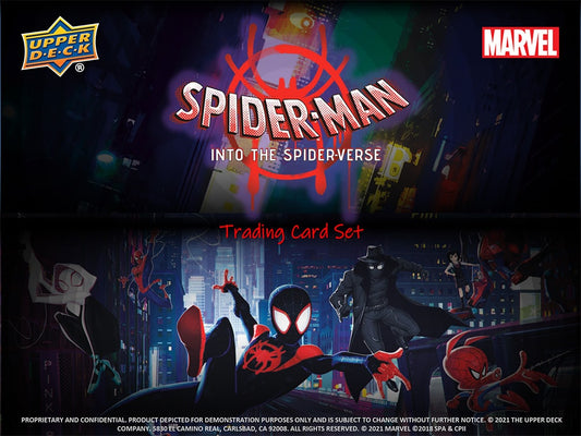 2022 Upper Deck Marvel Into the Spiderverse Hobby Box (Pre-Order)