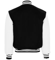 Black & White Premium Varsity Jacket