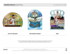 2020-21 PANINI Crown Royale Basketball Hobby Box