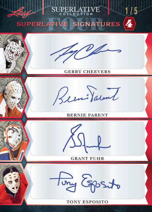 2021 Leaf Superlative Collection Hockey - Hobby Box