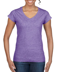 Custom Ladies V-Neck T-Shirt - otkworld