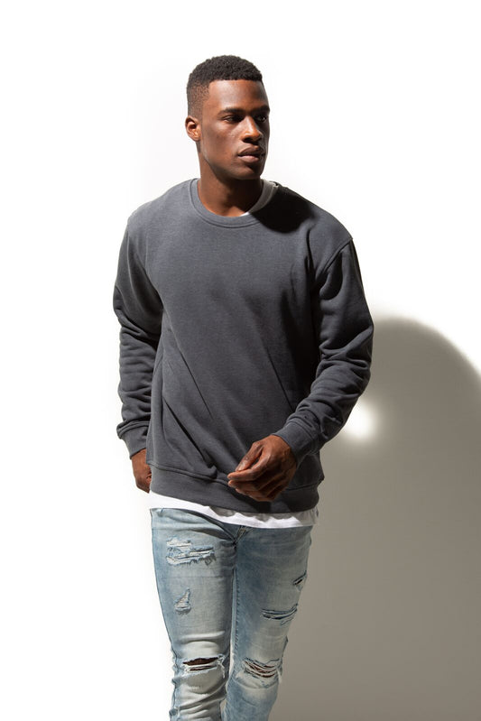 Grey Premium Unisex Crewneck