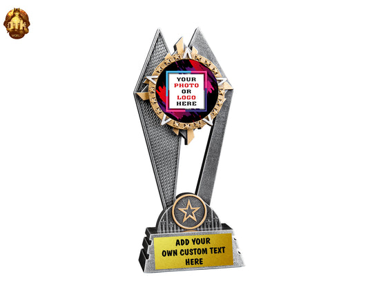 Custom 8" Sun Ray Photo Trophy