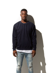 Navy Blue Premium Unisex Crewneck