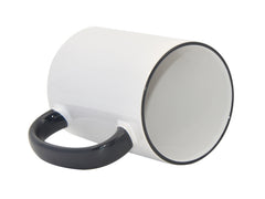 15oz Black Rim & Handle Mug