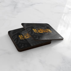 Bvlly - Mixtape Cover Glass Coaster Set
