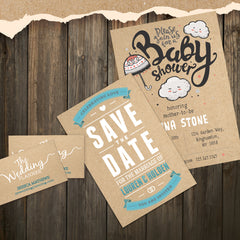 Postcards - 18pt - Kraft Paper