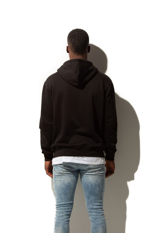 Black Full-Zip Premium Unisex Hoody