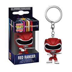 POP KEYCHAIN POWER RANGERS 30TH RED RANGER