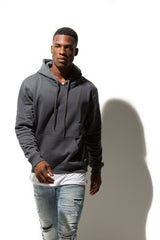 Dark Heather Pullover Premium Unisex Hoody