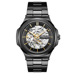 Kenneth Cole - Men's Automatic - Black Stainless Steel Bracelet