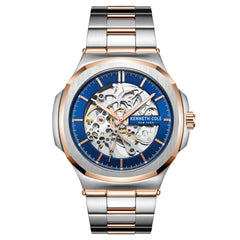 Kenneth Cole - Men's Automatic - Silver & Rose Gold Stainless Steel Watch