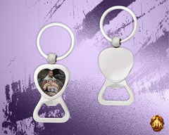 Custom Heart Keychain Opener