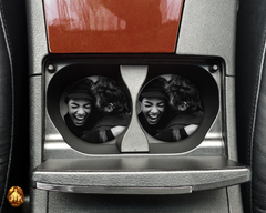 Custom Printed 2.5" Neoprene Car Coasters - Set of 2