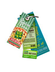 Door Hangers - 14pt - Natural AQ