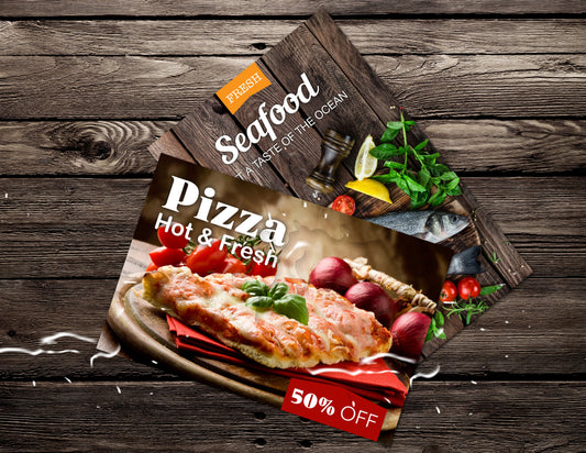 Flyers - 100lb Gloss Text Paper - Matte Lamination