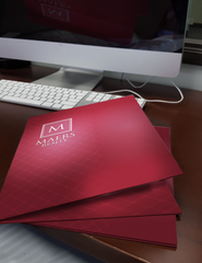Presentation Folders - 14pt - Natural AQ