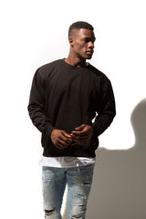 Black Premium Unisex Crewneck