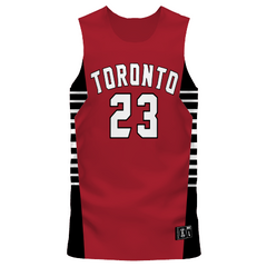 Custom Sublimated Reversible Basketball Jersey