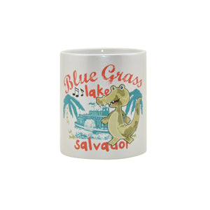 11 oz Metallic Silver Mug - otkworld