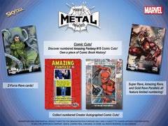 2021 Upper Deck Marvel Metal Universe Spider-Man Hobby Box
