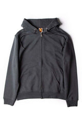 Dark Heather Full-Zip Premium Unisex Hoody