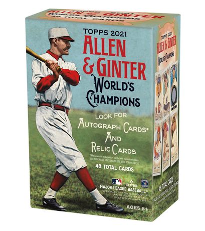 2020-21 TOPPS Allen & Ginter World's Champions MLB - Blaster Box