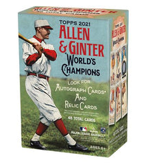 2020-21 TOPPS Allen & Ginter World's Champions MLB - Blaster Box