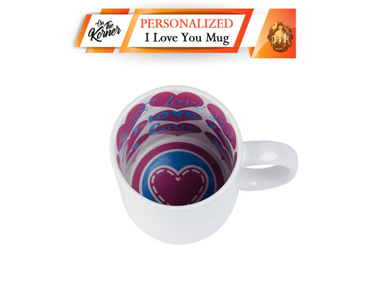 Personalized I Love You Mug
