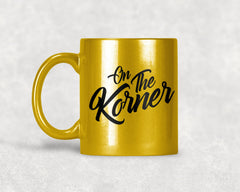 11oz Custom Gold Shimmer Mug