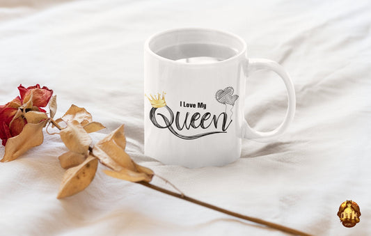 I Love My Queen 11oz Mug☕️