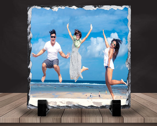 Custom Photo Rock Slate