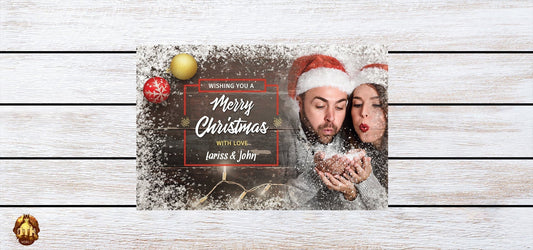 Wishing You A Merry Christmas Photo Postcards