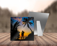HD Premium Desktop Metal Print - Custom Tabletop Photo Metal Print - Photo On Metal - Metal Wall Decor -Pictures Printed Directly Into Metal