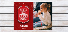 Custom Nice List Christmas Cards Digital or Printed - Personalized Christmas Postcards - Custom Christmas Cards - Add Your Own Photo & Text