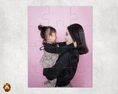 12 Piece Photo Puzzles - Personalized Picture Puzzle - Custom Valentines Photo Puzzle - 12 Piece Photo Jigsaw - Add Your Photo & Text