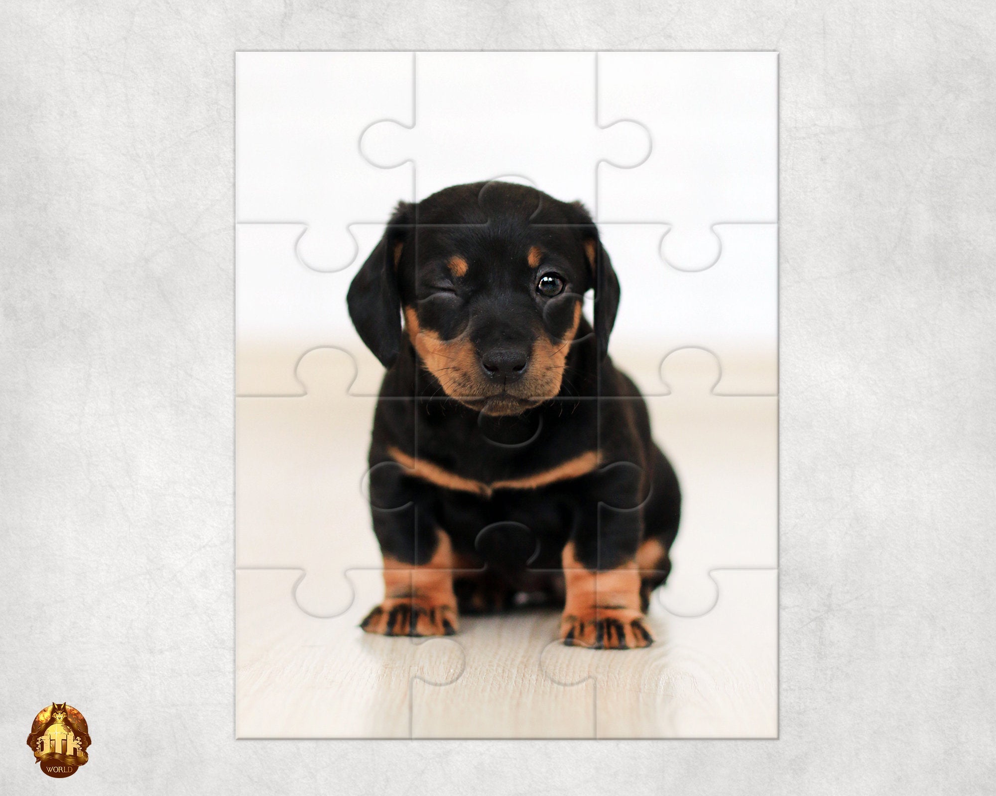 12 Piece Photo Puzzles - Personalized Picture Puzzle - Custom Valentines Photo Puzzle - 12 Piece Photo Jigsaw - Add Your Photo & Text