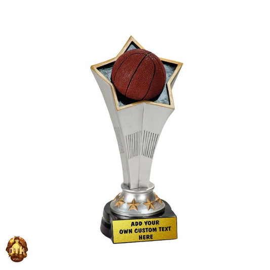 Custom 8" Basketball Trophy - Personalized Basketball Trophy - Fantasy Sports Trophy - Basketball Coach Gift -Perfect For Any Basketball Fan